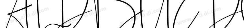 ALDISUEDOT Bold字体转换